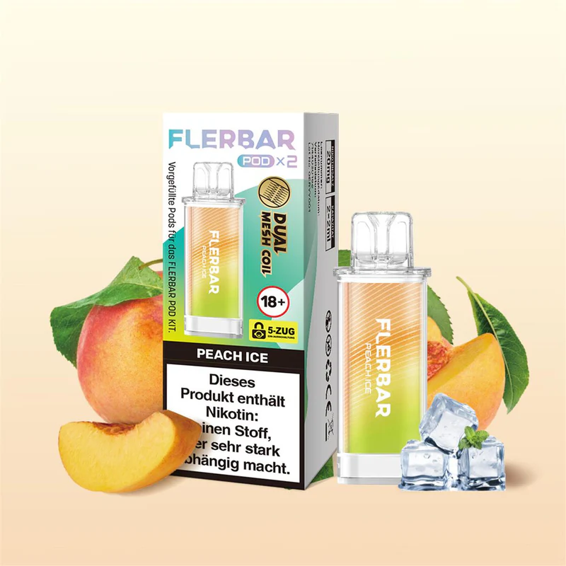 Flerbar Pod Peach Ice